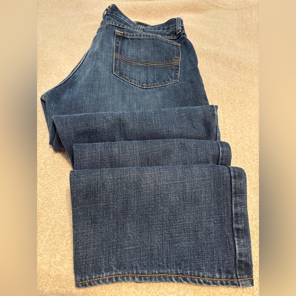 Ariat M4 Boot Cut Jeans Men's 36x36 Blue Denim Embroidered - Picture 7 of 9